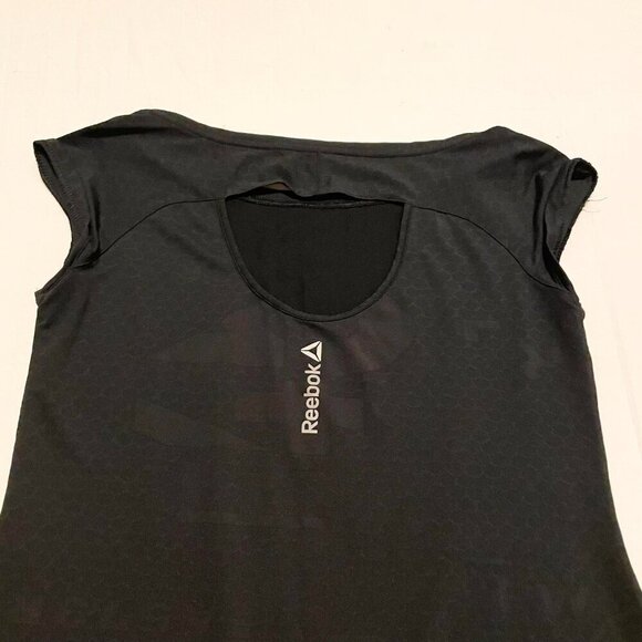Reebok Womens Shirt Size Small Tank Top Back Cutout Activewear - Picture 15 of 16